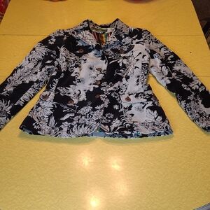 Vintage Velvet Oilily Blazer